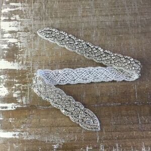 Rhinestone embellishment to add to formal party gown for more bling 17” long